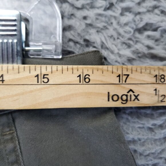 J.Crew Shorts Mens 34 Green Cotton Cargo Style Large Pockets Durable - Picture 4 of 10